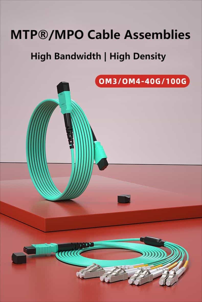 MTP MPO fiber cables