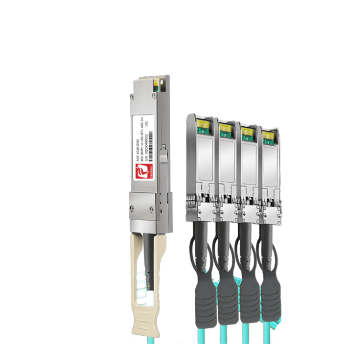 40G QSFP+ to 4x10G SFP+ Breakout AOC Cable