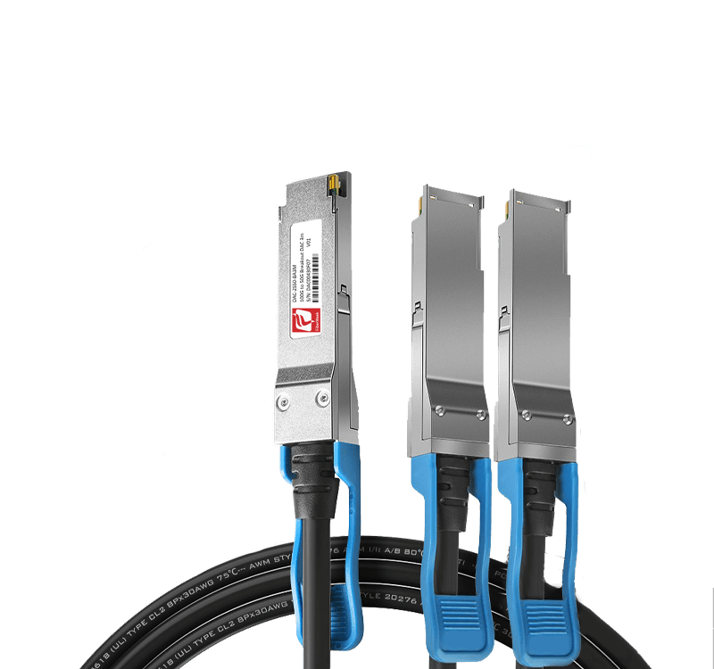 100G QSFP28 to 2 x 50G QSFP28 Active DAC Breakout Cable