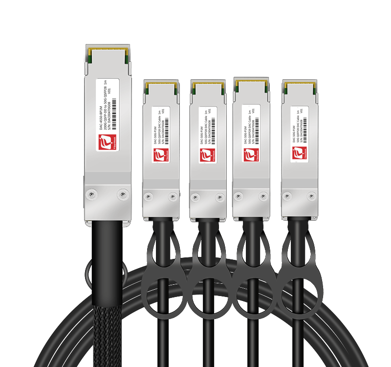 400G QSFP-DD to 8x50G SFP56 Passive DAC Breakout Cable