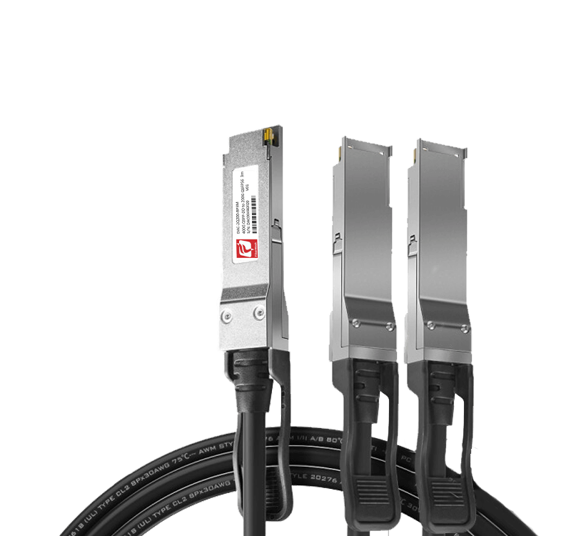 400G QSFP-DD to 2x200G QSFP56 Passive DAC Breakout Cable